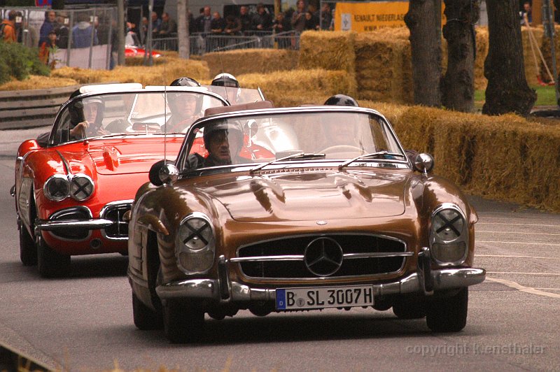 Corvette C1 vs MB 300SL